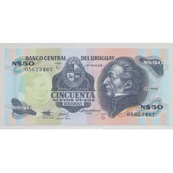 Uruguay - 50 Nouveau pesos - Neuf