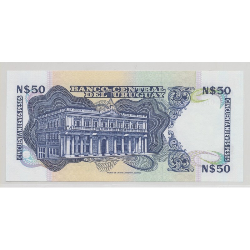 Uruguay - 50 Nouveau pesos - Neuf