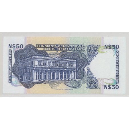 Uruguay - 50 Nouveau pesos - Neuf