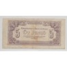 Hongrie - 5 Pengo 1944 - sous occupation Russe - TB