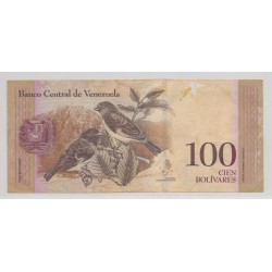 Vénézuéla - 100 Bolivares 2015 - TTB 2