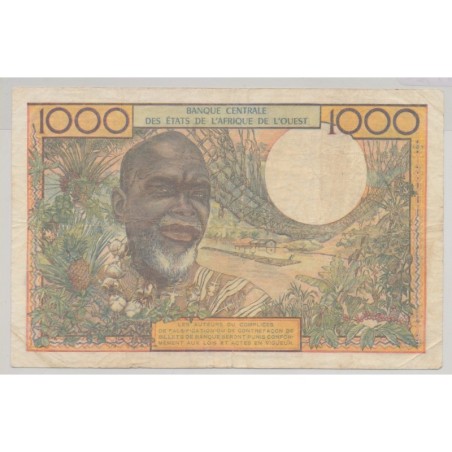 Afrique de l'ouest - 1000 Francs - K Sénégal - TB+