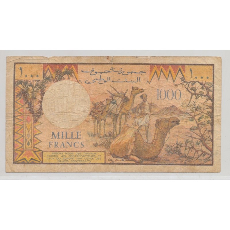 Djibouti - 1000 Francs - TB