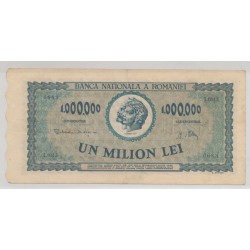 Roumanie - 1 million lei 1947 - TTB