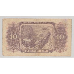 Roumanie - 10 lei 1952 - TB 2