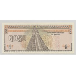 Guatemala - 50 Centavos de Quetzal 1989 - Neuf 2