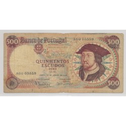Portugal - 500 escudos - 25.01.1966 - TB