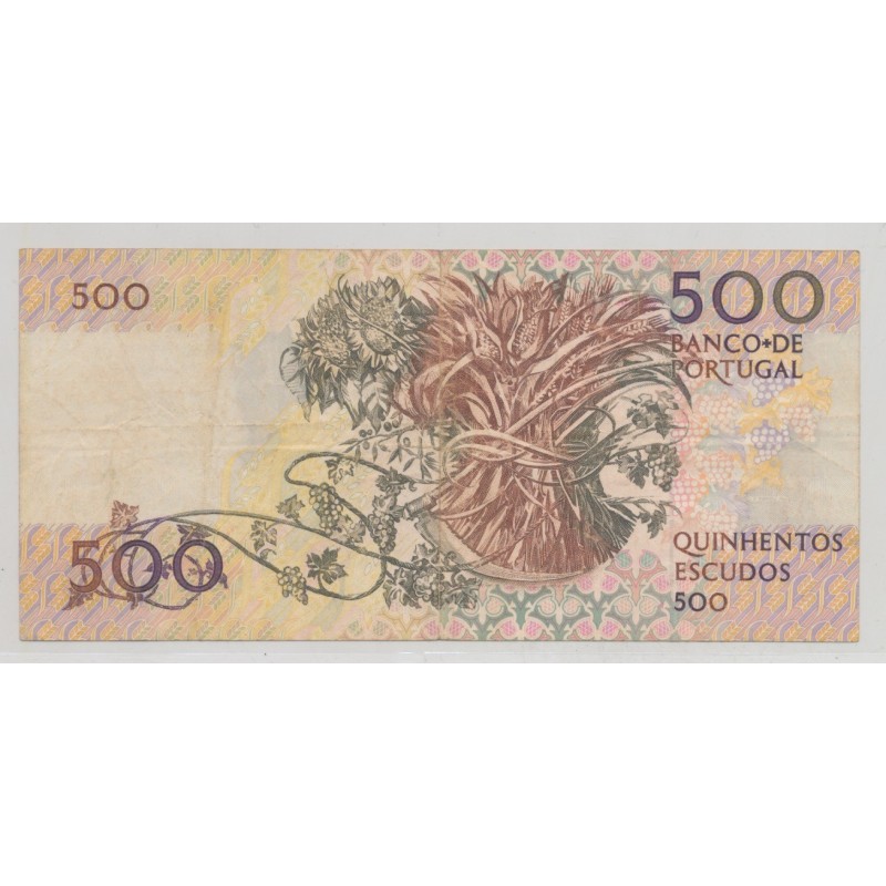 Portugal - 500 escudos - 4.10.1989 - TTB
