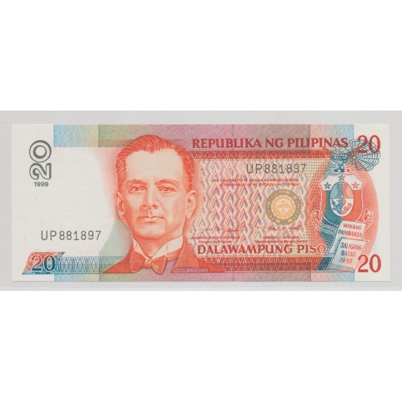 Philippines - 20 Piso 1989 - Neuf
