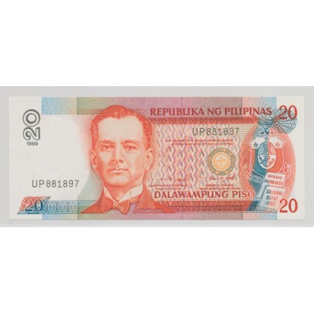 Philippines - 20 Piso 1989 - Neuf