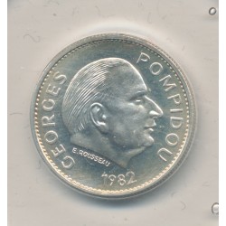 Médaille - Georges Pompidou - argent - FDC