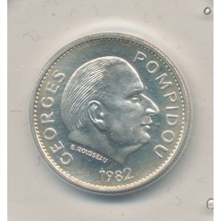 Médaille - Georges Pompidou - argent - FDC