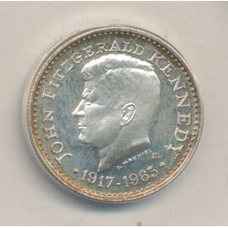 Médaille - John Fitzgerald Kennedy - argent - FDC