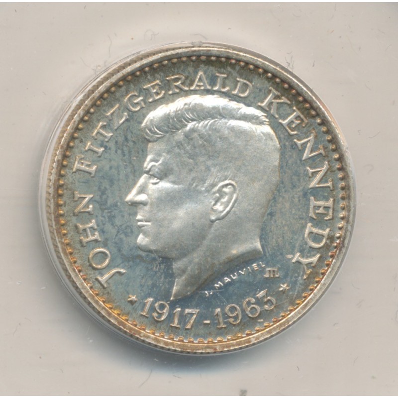 Médaille - John Fitzgerald Kennedy - argent - FDC