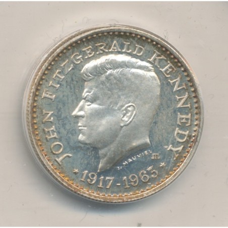 Médaille - John Fitzgerald Kennedy - argent - FDC