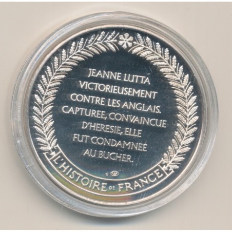 Médaille - Jeanne d'arc Libère Orléans - 1492 - argent - FDC