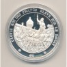 Médaille - Clovis Roi des Francs éleve sur le pavois - 481 - argent - FDC