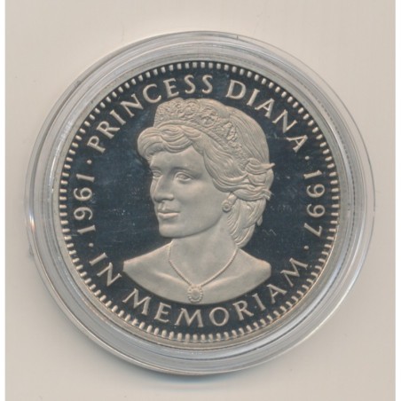 Libéria - 5 Dollars 1997 - Princesse Diana - cupro-nickel - FDC