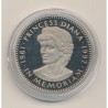 Libéria - 5 Dollars 1997 - Princesse Diana - cupro-nickel - FDC
