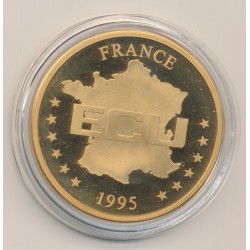 Ecu EUROPA - 1995 - cuivre doré 2