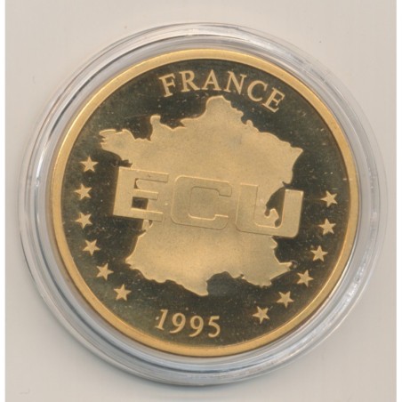 Ecu EUROPA - 1995 - cuivre doré