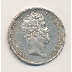 5 Francs Louis philippe I - 1831 A Paris - Tranche en relief