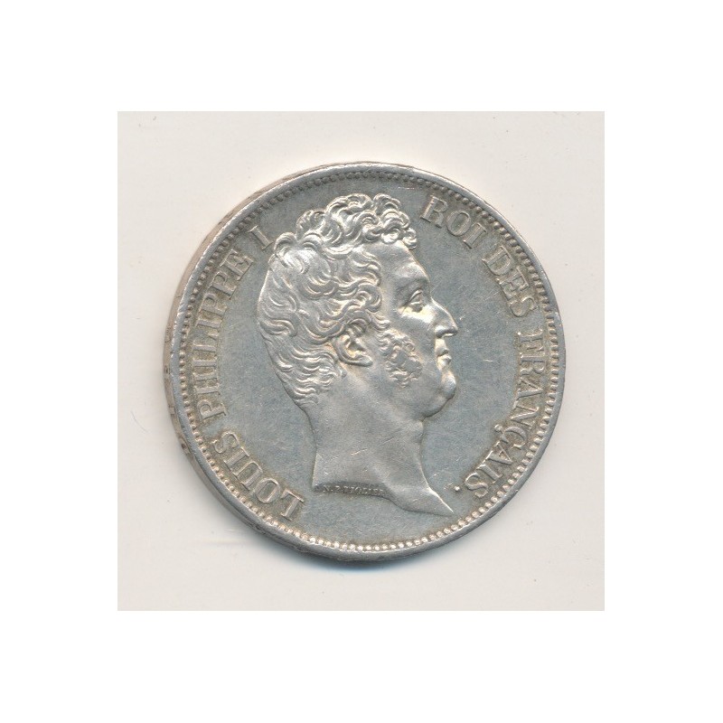 5 Francs Louis philippe I - 1831 A Paris - Tranche en relief