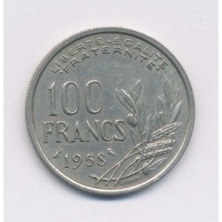 100 Francs Cochet - 1958 Chouette - SUP