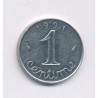 1 centime épi - 1991 - frappe monnaie - TTB+