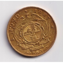 Afrique du sud - 1 Pond 1897 - Prétoria - TB+ 2
