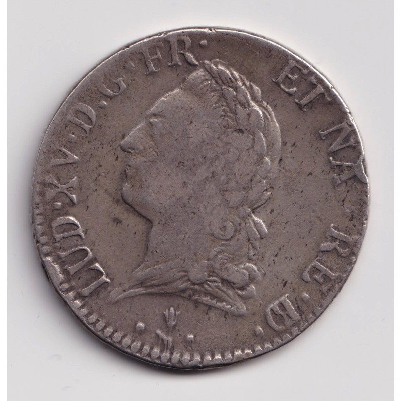 Louis XV - Écu de béarn à la vieille tête - 1774 Pau - TB