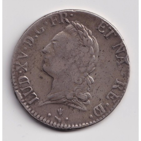 Louis XV - Écu de béarn à la vieille tête - 1774 Pau - TB