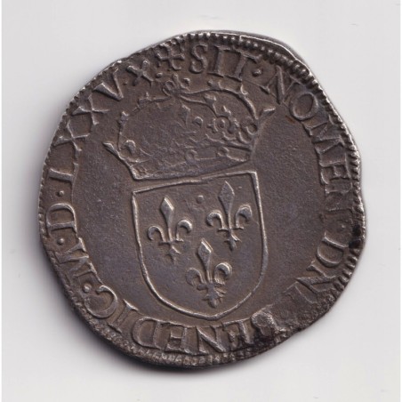 Charles IX - Teston 1575 D Lyon - argent - TTB/TTB+ 