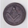 Jeton Maçonnique - Loge de la constance éprouvée - 1785 - argent - SUP+