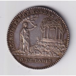Jeton Maçonnique - Loge de Sainte Antoine du parfait - 1785 - argent - SPL