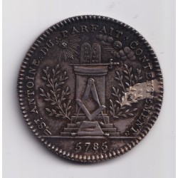 Jeton Maçonnique - Loge de Sainte Antoine du parfait - 1785 - argent - SPL 2