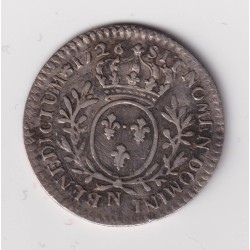 Louis XV - 1/10 écu branches d'olivier - 1726 N Montpellier - TB 2