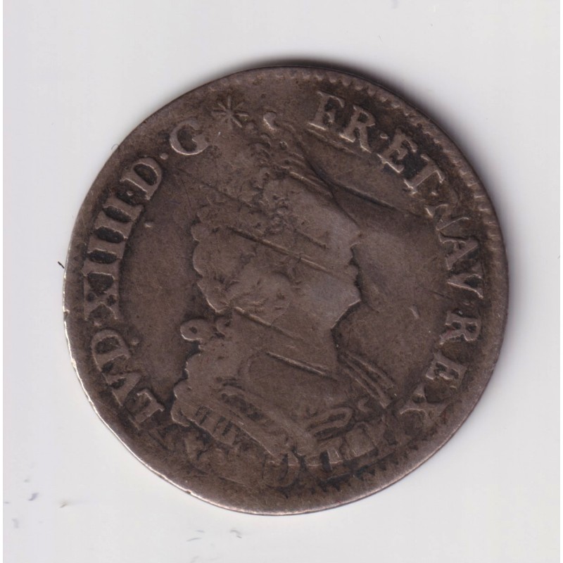 Louis XIV - 1/12 écu aux palmes - 1694 A Paris - TB