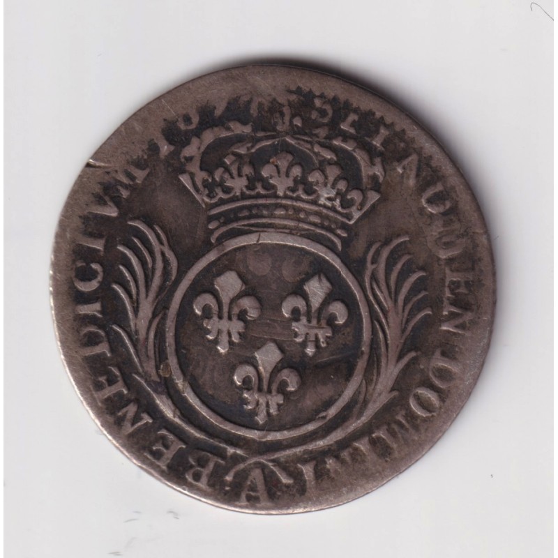 Louis XIV - 1/12 écu aux palmes - 1694 A Paris - TB