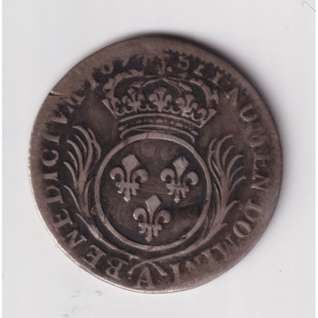 Louis XIV - 1/12 écu aux palmes - 1694 A Paris - TB