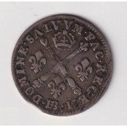Louis XIV - 5 Sols aux insignes - 1703 BB Strasbourg - TB+ 2