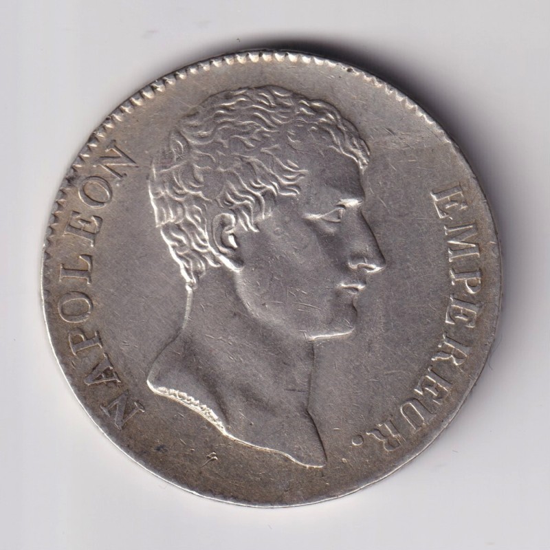 5 Francs Napoléon Empereur - AN 12 A Paris - TTB+