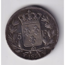 5 Francs Louis XVIII - 1821 W Lille - TTB+ 2