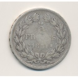 5 Francs Louis philippe I - 1831 M Toulouse - Tranche en creux 2