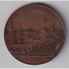 Médaille - Entrée du port de La Rochelle - 1823 - Hommage aux Rochelais - bronze - TTB+