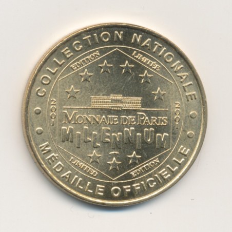 Dept7506 - le logo euro - 2001 - 12 pièces de monnaies - Paris
