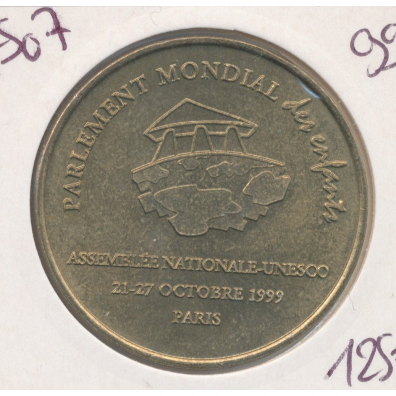 Dept7507 - Parlement mondial des enfants - 1999 - Paris