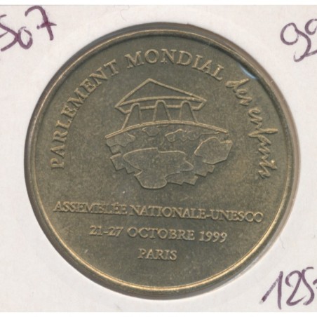 Dept7507 - Parlement mondial des enfants - 1999 - Paris