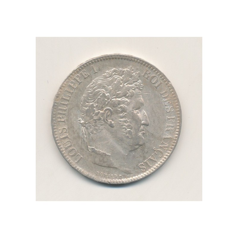 5 Francs Louis philippe I - 1831 W Lille - Tranche en relief