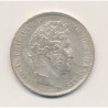 5 Francs Louis philippe I - 1831 W Lille - Tranche en relief
